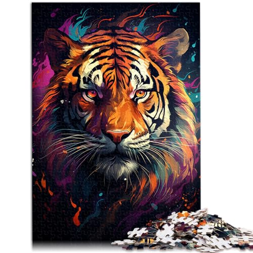 Puzzle für Erwachsene mit 1000 Teilen, Tiertiger, Denkspiel, ganze Familie, 50 x 75 cm, für Teenager ab 14 Jahren Puzzle für Erwachsene mit 1000 Teilen, Tiertiger, Denkspiel, ganze Familie, 50 x 75 cm, für Teenager ab 14 Jahren von SYUNFEI