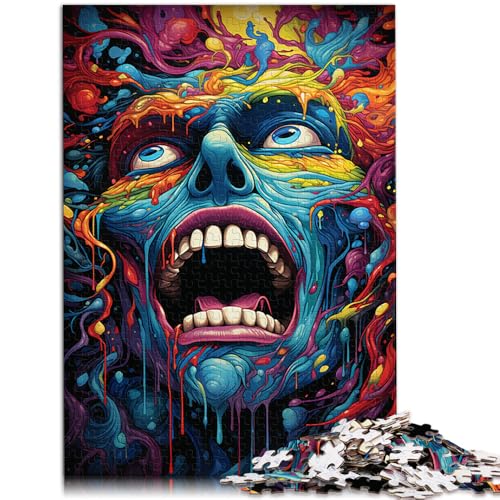 Puzzle mit Totenkopf-Dämonen-Malerei, 2000 Teile, für Erwachsene, 27.56 in x39.37 in, Graukarten-Puzzle, Lernpuzzle für Jugendliche und Kinder Puzzle mit Totenkopf-Dämonen-Malerei, 2000 Teile, für Erwachsene, 27.56 in x39.37 in, Graukarten-Puzzle, Lernpuzzle für Jugendliche und Kinder von SYUNFEI