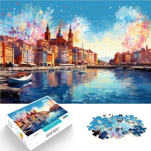 Puzzle für Erwachsene mit 2000 Teilen, wunderschöne Landschaft vor Ort, Denkspiel, Lernspiel für Geburtstag, Weihnachten, 70 x 100 cm von SYUNFEI