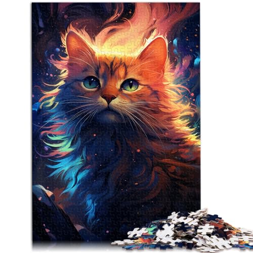 Puzzle für Erwachsene, 1000 Teile, süßes Nebelkätzchen, Lernspielzeug, Lernspiel für Geburtstag, Weihnachten, 14,96 x 20,47 Zoll Puzzle für Erwachsene, 1000 Teile, süßes Nebelkätzchen, Lernspielzeug, Lernspiel für Geburtstag, Weihnachten, 14,96 x 20,47 Zoll von SYUNFEI