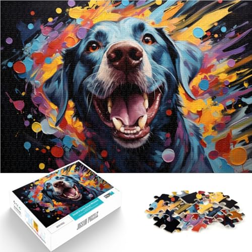 1000-teiliges Puzzle für Erwachsene, weißer Labrador, Malen, Lernen, Lernspielzeug, Stressabbau,38x52cm, geeignet für Jugendliche ab 14 Jahren 1000-teiliges Puzzle für Erwachsene, weißer Labrador, Malen, Lernen, Lernspielzeug, Stressabbau,38x52cm, geeignet für Jugendliche ab 14 Jahren von SYUNFEI