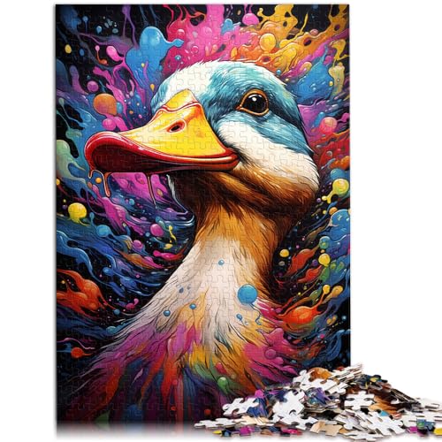 2000-teiliges Puzzle für Erwachsene, Puzzle mit Farbiger Entenmalerei, perfekte Dekoration, 70 x 100 cm, für Teenager ab 14 Jahren von SYUNFEI