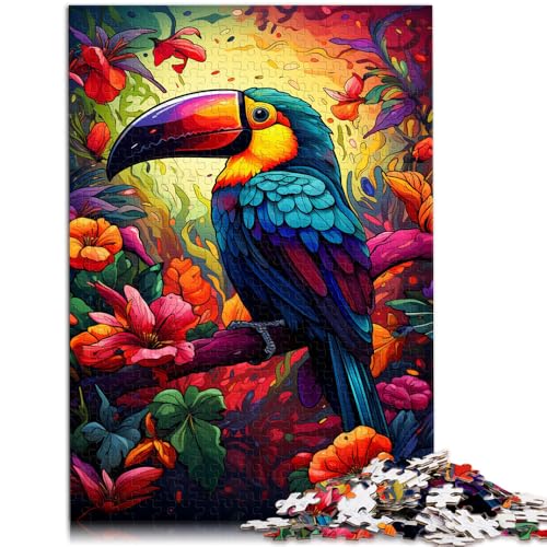 1000-teiliges Puzzle für Erwachsene, Tukan, Lernpuzzle, Familienspiel, 38x52cm, für Teenager ab 14 Jahren von SYUNFEI