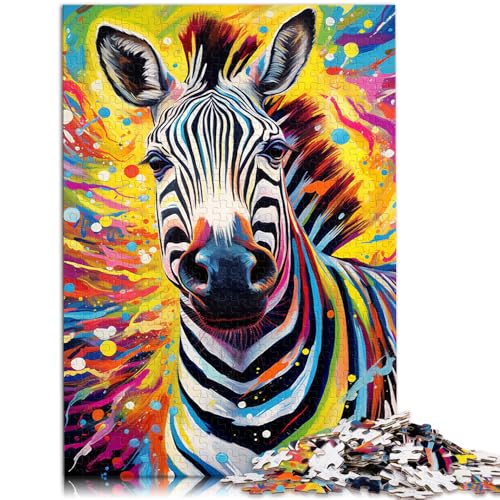 Puzzle für Erwachsene, 2000 Teile, Malen, Zebra, Lernspielzeug, einzigartiges Herausforderungsspiel, 27,56 x 39,37 Zoll, für Jugendliche ab 14 Jahren Puzzle für Erwachsene, 2000 Teile, Malen, Zebra, Lernspielzeug, einzigartiges Herausforderungsspiel, 27,56 x 39,37 Zoll, für Jugendliche ab 14 Jahren von SYUNFEI
