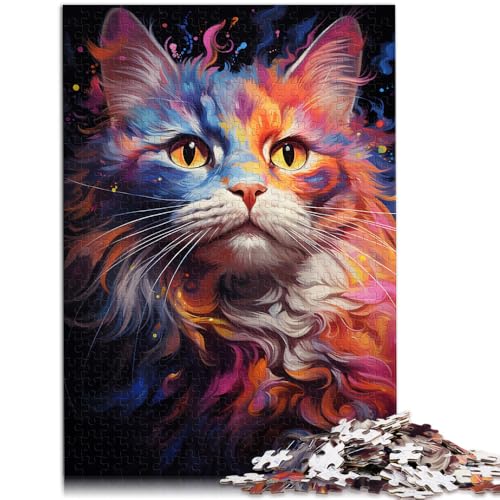 1000-teiliges Puzzle für Erwachsene, Malen, Kätzchen, Lernpuzzle, Weihnachts- und Geburtstagsgeschenk,38x52cm, für Jugendliche ab 14 Jahren 1000-teiliges Puzzle für Erwachsene, Malen, Kätzchen, Lernpuzzle, Weihnachts- und Geburtstagsgeschenk,38x52cm, für Jugendliche ab 14 Jahren von SYUNFEI