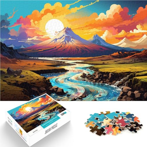 1000-teiliges Puzzle für Erwachsene, Landschafts-Quizspiel, Spaß für Zuhause, Geburtstagsgeschenk, Reisegeschenk, 10,27 x 14,96 Zoll, für Teenager ab 14 Jahren 1000-teiliges Puzzle für Erwachsene, Landschafts-Quizspiel, Spaß für Zuhause, Geburtstagsgeschenk, Reisegeschenk, 10,27 x 14,96 Zoll, für Teenager ab 14 Jahren von SYUNFEI