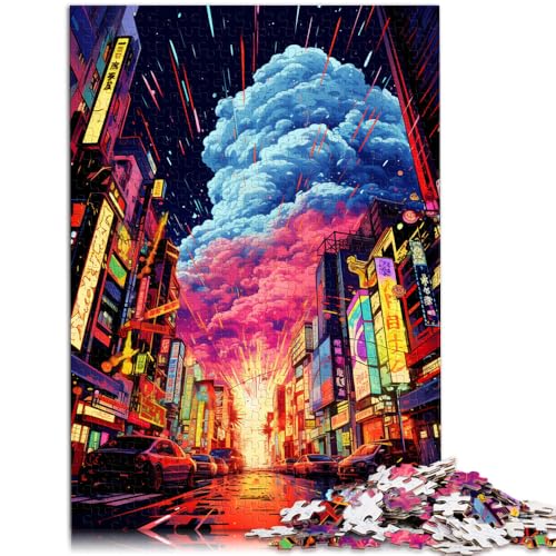 Puzzle für Erwachsene, 1000 Teile, Tokyo Challenging Game Puzzles, anspruchsvolles Puzzlespiel und Familienspiel, 50 x 75 cm, für Teenager ab 14 Jahren Puzzle für Erwachsene, 1000 Teile, Tokyo Challenging Game Puzzles, anspruchsvolles Puzzlespiel und Familienspiel, 50 x 75 cm, für Teenager ab 14 Jahren von SYUNFEI