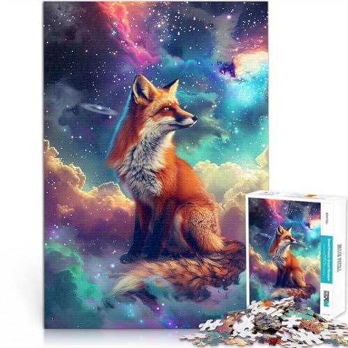 Puzzle für Erwachsene, 1000 Teile, Fuchswolken, Spiele, Spielzeug, Geschenk, ganze Familie, 19,7 x 29,5 Zoll, von SYUNFEI