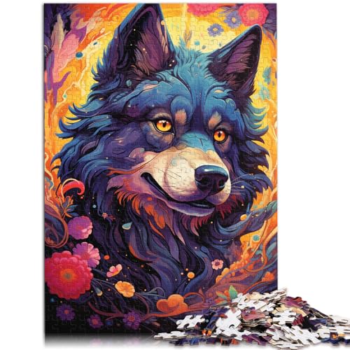 Puzzle für Erwachsene, 1000 Teile, Zukunftshund, Quizspiel, Familienspiel, Stressabbau, schwieriges Herausforderungspuzzle, 14,96 Zoll x 20,47 Zoll von SYUNFEI