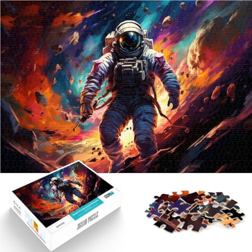 Puzzle für Erwachsene, 2000 Teile, Astronaut, buntes Universum, Relax Games Artists Collection, Bildende Kunst, 70 x 100 cm, für Jugendliche ab 14 Jahren von SYUNFEI