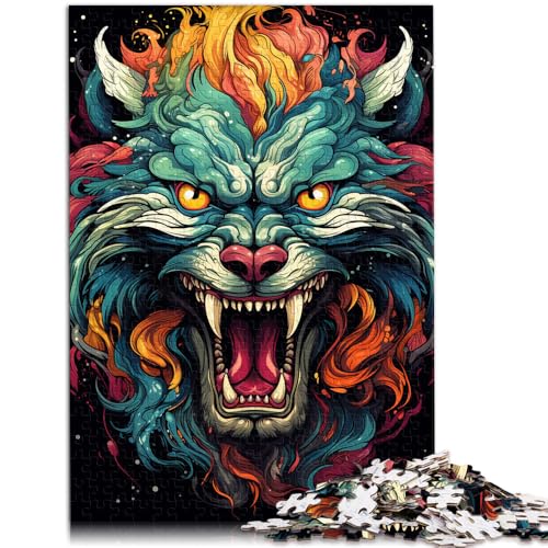 Puzzle 2000 Teile für Erwachsene, Lernspielzeug mit Tiermotiv, ganze Familie, 70 x 100 cm, für 14-Jährige von SYUNFEI