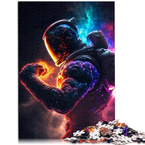 Puzzle mit 2000 Teilen für Erwachsene, Box-Astronaut, lustige Familienspiele, anspruchsvoll zu vervollständigen, Aber unterhaltsam und humorvoll, 27,56 x 39,37 Zoll, von SYUNFEI