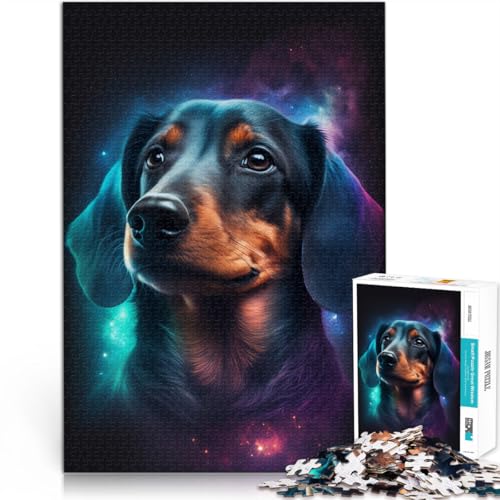 Puzzle für Erwachsene, 2000 Teile, Galaxie-Dackel-Quizspiel, anspruchsvoll, Aber lustig und humorvoll, 27,56 x 39,37 Zoll, für 14-Jährige Puzzle für Erwachsene, 2000 Teile, Galaxie-Dackel-Quizspiel, anspruchsvoll, Aber lustig und humorvoll, 27,56 x 39,37 Zoll, für 14-Jährige von SYUNFEI