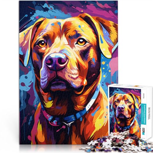 Puzzle mit 2000 Teilen für Erwachsene, Hunde, Lernspielzeug, anspruchsvoll, Aber lustig und humorvoll,70x100cm, für Teenager ab 14 Jahren von SYUNFEI