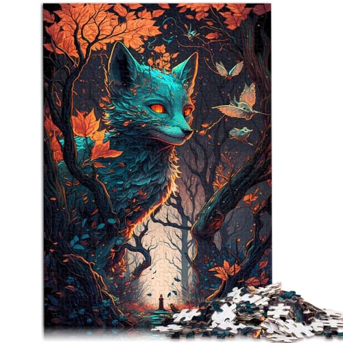 Puzzle 2000 Teile für Erwachsene, Fuchs, übernatürliche Kräfte, entspannendes, intellektuelles Lernspielzeug, 27,56 x 39,37 Zoll, für Teenager ab 14 Jahren von SYUNFEI
