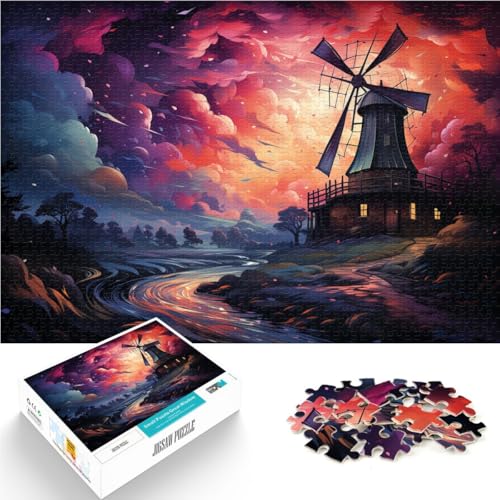 Puzzle 2000 Teile für Erwachsene, Holländische Windmühle, Stressabbau-Spielzeug, Herausforderung der Gehirnintelligenz, süchtig machendes Spielzeug, 27,56 x 39,37 Zoll, Puzzle 2000 Teile für Erwachsene, Holländische Windmühle, Stressabbau-Spielzeug, Herausforderung der Gehirnintelligenz, süchtig machendes Spielzeug, 27,56 x 39,37 Zoll, von SYUNFEI