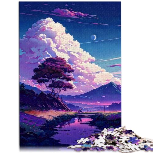 Puzzle 2000 Teile für Erwachsene, Lernspielzeug im japanischen Stil, Stressabbau, schwierige Herausforderung, 70 x 100 cm, für 14-Jährige Puzzle 2000 Teile für Erwachsene, Lernspielzeug im japanischen Stil, Stressabbau, schwierige Herausforderung, 70 x 100 cm, für 14-Jährige von SYUNFEI