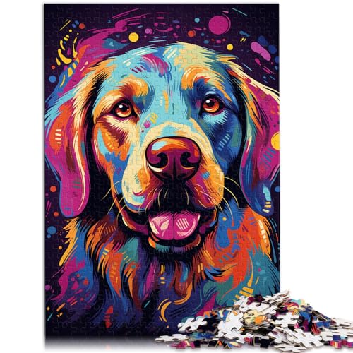 Puzzle für Erwachsene, 1000 Teile, farbiges Labrador Retriever-Spielzeug, Denkspiel, Geburtstagsgeschenk, Geschenke, 14,96 x 20,47 Zoll, für Jugendliche ab 14 Jahren Puzzle für Erwachsene, 1000 Teile, farbiges Labrador Retriever-Spielzeug, Denkspiel, Geburtstagsgeschenk, Geschenke, 14,96 x 20,47 Zoll, für Jugendliche ab 14 Jahren von SYUNFEI