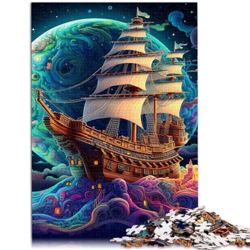 Puzzle für Erwachsene, 2000 Teile, buntes Piratenschiff, anspruchsvolles Spiel, Geschenke, tolles Geschenk für Spiele, 27,56 x 39,37 Zoll, Puzzle für Erwachsene, 2000 Teile, buntes Piratenschiff, anspruchsvolles Spiel, Geschenke, tolles Geschenk für Spiele, 27,56 x 39,37 Zoll, von SYUNFEI
