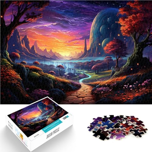 Puzzle für Erwachsene 1000 Teile Landschafts-Lernpuzzle Lernspiel für Geburtstag, Weihnachten 10,27 Zoll x 14,96 Zoll Puzzle für Erwachsene 1000 Teile Landschafts-Lernpuzzle Lernspiel für Geburtstag, Weihnachten 10,27 Zoll x 14,96 Zoll von SYUNFEI