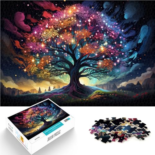 Puzzle für Erwachsene 1000 Teile Fantasy Sakura Tree Art Lernpuzzle Geeignet für Paare 14,96 Zoll x 20,47 Zoll Puzzle für Erwachsene 1000 Teile Fantasy Sakura Tree Art Lernpuzzle Geeignet für Paare 14,96 Zoll x 20,47 Zoll von SYUNFEI