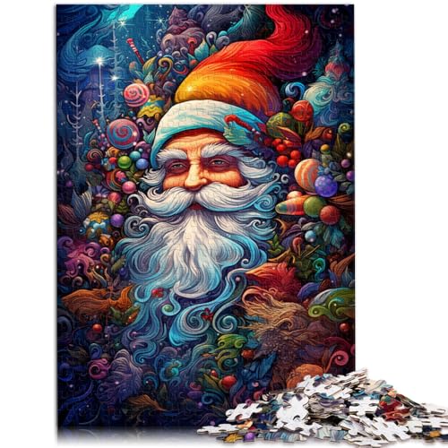 Puzzle mit 1000 Teilen für Erwachsene, Weihnachtsmann-Spielzeug zum Stressabbau, Herausforderung für die Gehirnintelligenz, süchtig machendes Spielzeug, 50 x 75 cm, Puzzle mit 1000 Teilen für Erwachsene, Weihnachtsmann-Spielzeug zum Stressabbau, Herausforderung für die Gehirnintelligenz, süchtig machendes Spielzeug, 50 x 75 cm, von SYUNFEI