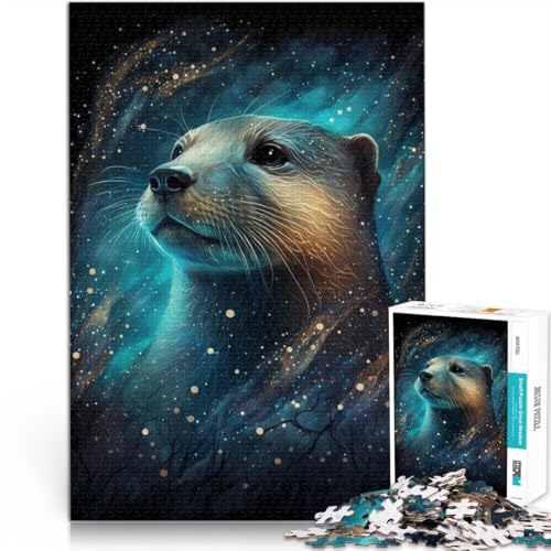 Puzzle für Erwachsene, 1000 Teile, Schutz, Stressabbau, 14,96 x 20,47 Zoll, geeignet für Paare, für Teenager ab 14 Jahren von SYUNFEI