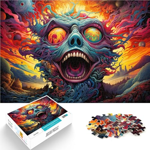 1000-teiliges Puzzle für Erwachsene, Monster der Welt, Lernspielzeug, 38x52cm, für Teenager ab 14 Jahren 1000-teiliges Puzzle für Erwachsene, Monster der Welt, Lernspielzeug, 38x52cm, für Teenager ab 14 Jahren von SYUNFEI