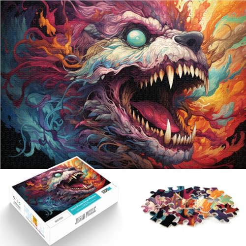Puzzle für Erwachsene, 2000 Teile, Mutantenkreaturen, Lernspielzeug, 27,56 x 39,37 Zoll, Teenager ab 14 Jahren von SYUNFEI