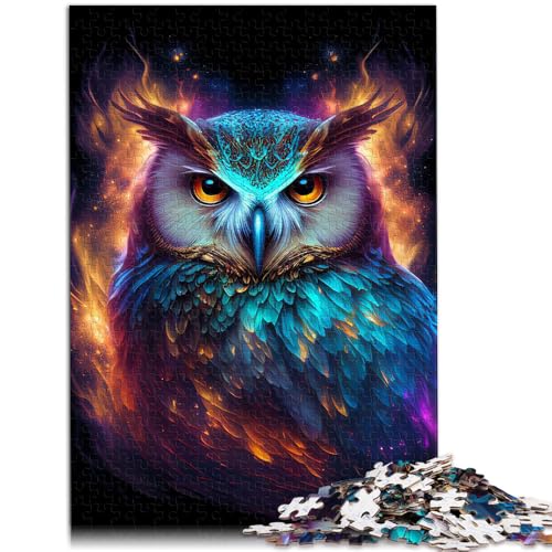 1000-teiliges Puzzle für Erwachsene, Nebula Owl v, Lernspielzeug, anspruchsvolles Puzzlespiel und Familienspiel,38x52cm, für Teenager ab 14 Jahren 1000-teiliges Puzzle für Erwachsene, Nebula Owl v, Lernspielzeug, anspruchsvolles Puzzlespiel und Familienspiel,38x52cm, für Teenager ab 14 Jahren von SYUNFEI