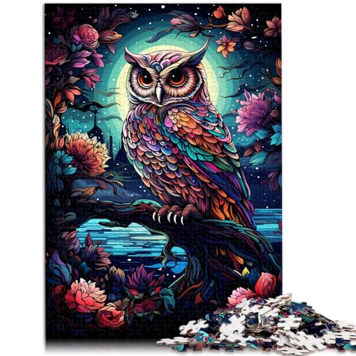 1000-teiliges Puzzle für Erwachsene, Sternenhimmel-Eule, Stressabbau-Spielzeug, Herausforderung für die Gehirnintelligenz, süchtig machendes Spielzeug, 50 x 75 cm, 1000-teiliges Puzzle für Erwachsene, Sternenhimmel-Eule, Stressabbau-Spielzeug, Herausforderung für die Gehirnintelligenz, süchtig machendes Spielzeug, 50 x 75 cm, von SYUNFEI