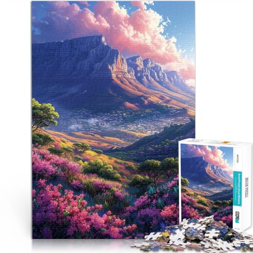 2000-teiliges Puzzle für Erwachsene, Berge, Quizspiel, Spaß bei Aktivitäten zu Hause, Geburtstagsgeschenk, Reisegeschenk, 27,56 x 39,37 Zoll von SYUNFEI
