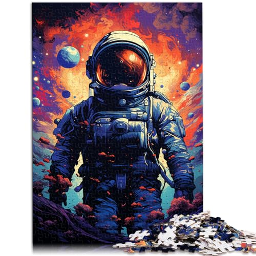 1000-teiliges Puzzle für Erwachsene, farbiges Fantasy-Astronauten-Spiel, Spielzeug, Geschenk, tolles Geschenk für Spiele, 26x38cm, von SYUNFEI