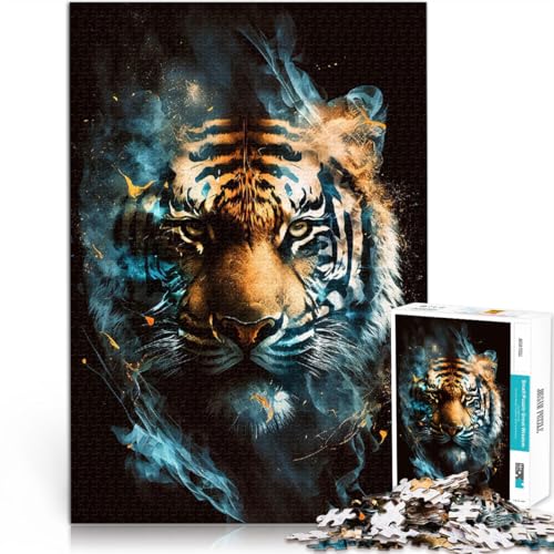 1000-teiliges Puzzle für Erwachsene, Galaxy Husky-Quizspiel, 10,27 x 14,96 Zoll. Helfen Sie dem Gehirn, süchtig machende Spielzeuge zu trainieren und Geduld zu entwickeln. von SYUNFEI