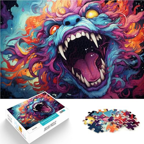 1000-teiliges Puzzle für Erwachsene, Monster-Puzzle, Lernspielzeug, 26 x 38cm, Teenager ab 14 Jahren 1000-teiliges Puzzle für Erwachsene, Monster-Puzzle, Lernspielzeug, 26 x 38cm, Teenager ab 14 Jahren von SYUNFEI