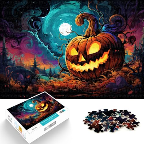 Puzzles for Adults & Kids Pumpkin on Halloween Night 1000 Piece Jigsaw Puzzle for Adults 10.27 in x 14.96 in Cardboard Puzzles Educational Games for Adults and Kids Puzzles for Adults & Kids Pumpkin on Halloween Night 1000 Piece Jigsaw Puzzle for Adults 10.27 in x 14.96 in Cardboard Puzzles Educational Games for Adults and Kids von SYUNFEI