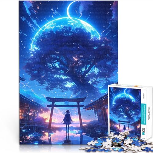 1000-teiliges Puzzle für Erwachsene, Torii-Tor und Lebensbaum, Lernspielzeug, 26 x 38cm, Spaß für Zuhause, Geburtstagsgeschenk, Reisegeschenk von SYUNFEI