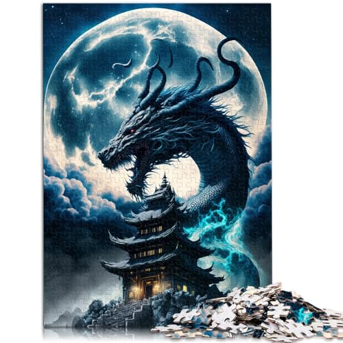 Puzzle für Erwachsene, 1000 Teile, Brave Dragon, Heimdekoration, Wichtelgeschenke, 10,27 x 14,96 Zoll, für Teenager ab 14 Jahren von SYUNFEI