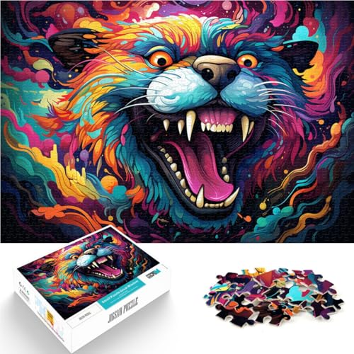 Puzzles für Buntes Synthwave-Monster-Puzzle für Erwachsene, 2000 Teile, 27.56 in x39.37 in, Graukartenpuzzles für Erwachsene und Kinder, Familienpuzzlespiel Puzzles für Buntes Synthwave-Monster-Puzzle für Erwachsene, 2000 Teile, 27.56 in x39.37 in, Graukartenpuzzles für Erwachsene und Kinder, Familienpuzzlespiel von SYUNFEI