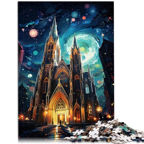 Puzzles für Erwachsene, 1000 Teile, Puzzle für Erwachsene, 50 x 75 cm, Holzbrettpuzzles für Erwachsene und Jugendliche ab 14 Jahren, Weihnachtspuzzlegeschenke für Frauen von SYUNFEI