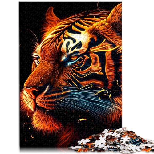 Puzzles für Erwachsene, 2000 Teile, Tiger-Spielzeug, Denkspiel, 27,56 Zoll x 39,37 Zoll. Helfen Sie dem Gehirn, süchtig machende Spielzeuge zu trainieren, um Geduld zu fördern von SYUNFEI