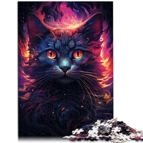 Puzzle für Erwachsene, 1000 Teile, Future Cat, Heimdekoration, Puzzlespielzeug, einzigartige Geburtstags, 14,96 x 20,47 Zoll, für 14-Jährige Puzzle für Erwachsene, 1000 Teile, Future Cat, Heimdekoration, Puzzlespielzeug, einzigartige Geburtstags, 14,96 x 20,47 Zoll, für 14-Jährige von SYUNFEI