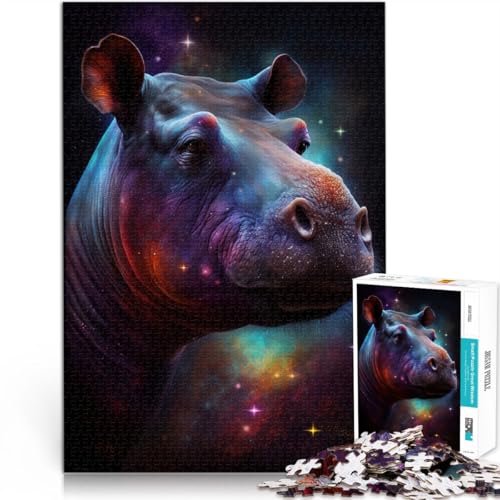 Puzzle für Erwachsene, 2000 Teile, Galaxie-Tier, Nilpferd, Lernspiele für Zuhause, DIY-Spielzeug, perfekte Dekoration, 70 x 100 cm, für Teenager ab 14 Jahren Puzzle für Erwachsene, 2000 Teile, Galaxie-Tier, Nilpferd, Lernspiele für Zuhause, DIY-Spielzeug, perfekte Dekoration, 70 x 100 cm, für Teenager ab 14 Jahren von SYUNFEI