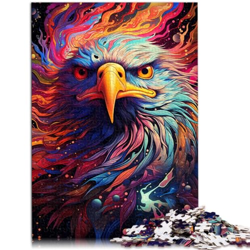 Puzzle für Erwachsene, 1000 Teile, Adler, Heimdekoration, Puzzle-Spielzeug, Herausforderung der Gehirnintelligenz, süchtig machendes Spielzeug, 19,7 x 29,5 Zoll, von SYUNFEI