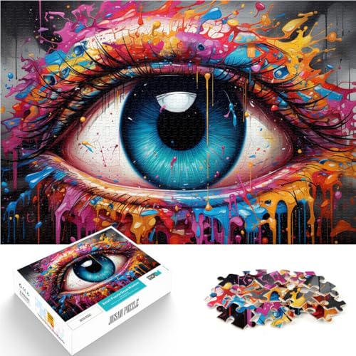 Puzzle für Erwachsene, 2000 Teile, Bunte Augenzeichnung, anspruchsvolles Spiel, EIN Kunstwerk, 70 x 100 cm, für Teenager ab 14 Jahren von SYUNFEI