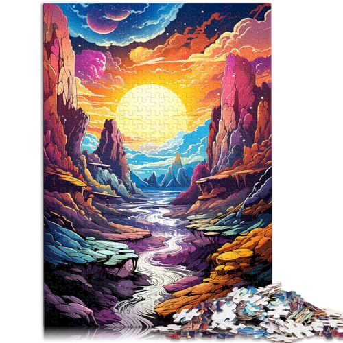 Puzzle für Erwachsene, 1000 Teile, Canyon-Wasserfall, Heimdekoration, Puzzlespielzeug, 10,27 x 14,96 Zoll, anspruchsvolles Puzzlespiel und Familienspiel Puzzle für Erwachsene, 1000 Teile, Canyon-Wasserfall, Heimdekoration, Puzzlespielzeug, 10,27 x 14,96 Zoll, anspruchsvolles Puzzlespiel und Familienspiel von SYUNFEI