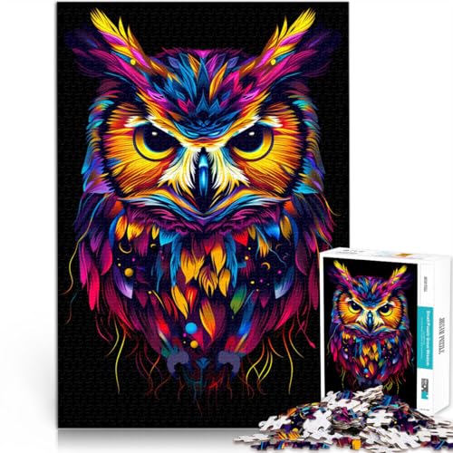 Puzzle für Erwachsene, 1000 Teile, Eulen-Puzzle, Lernspiele für Zuhause, DIY-Spielzeug, Herausforderung für die Gehirnintelligenz, süchtig machendes Spielzeug, 50 x 75 cm, Puzzle für Erwachsene, 1000 Teile, Eulen-Puzzle, Lernspiele für Zuhause, DIY-Spielzeug, Herausforderung für die Gehirnintelligenz, süchtig machendes Spielzeug, 50 x 75 cm, von SYUNFEI