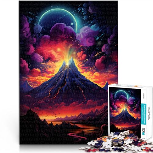Puzzle für Erwachsene, 2000 Teile, Vulkan, Lernspiele für Zuhause, DIY-Spielzeug, Lernspiel für Geburtstag, Weihnachten, 27,56 x 39,37 Zoll, für Teenager ab 14 Jahren Puzzle für Erwachsene, 2000 Teile, Vulkan, Lernspiele für Zuhause, DIY-Spielzeug, Lernspiel für Geburtstag, Weihnachten, 27,56 x 39,37 Zoll, für Teenager ab 14 Jahren von SYUNFEI