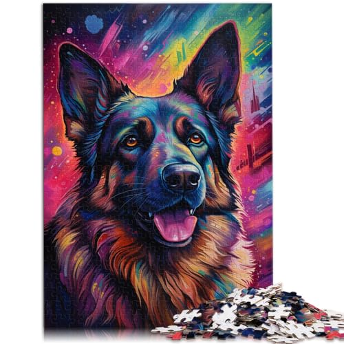 Puzzle für Erwachsene, 2000 Teile, Deutscher Schäferhund, anspruchsvolles Spiel, Lernspiel für Geburtstag, Weihnachten, 27,56 Zoll x 39,37 Zoll von SYUNFEI