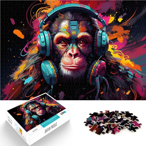 Puzzle für Erwachsene, 2000 Teile, Fantasy DJ Orang-Utan, Lernspiele, Heimdekoration, Puzzle, 27,56 x 39,37 Zoll, Weihnachtspuzzle-Geschenke Puzzle für Erwachsene, 2000 Teile, Fantasy DJ Orang-Utan, Lernspiele, Heimdekoration, Puzzle, 27,56 x 39,37 Zoll, Weihnachtspuzzle-Geschenke von SYUNFEI